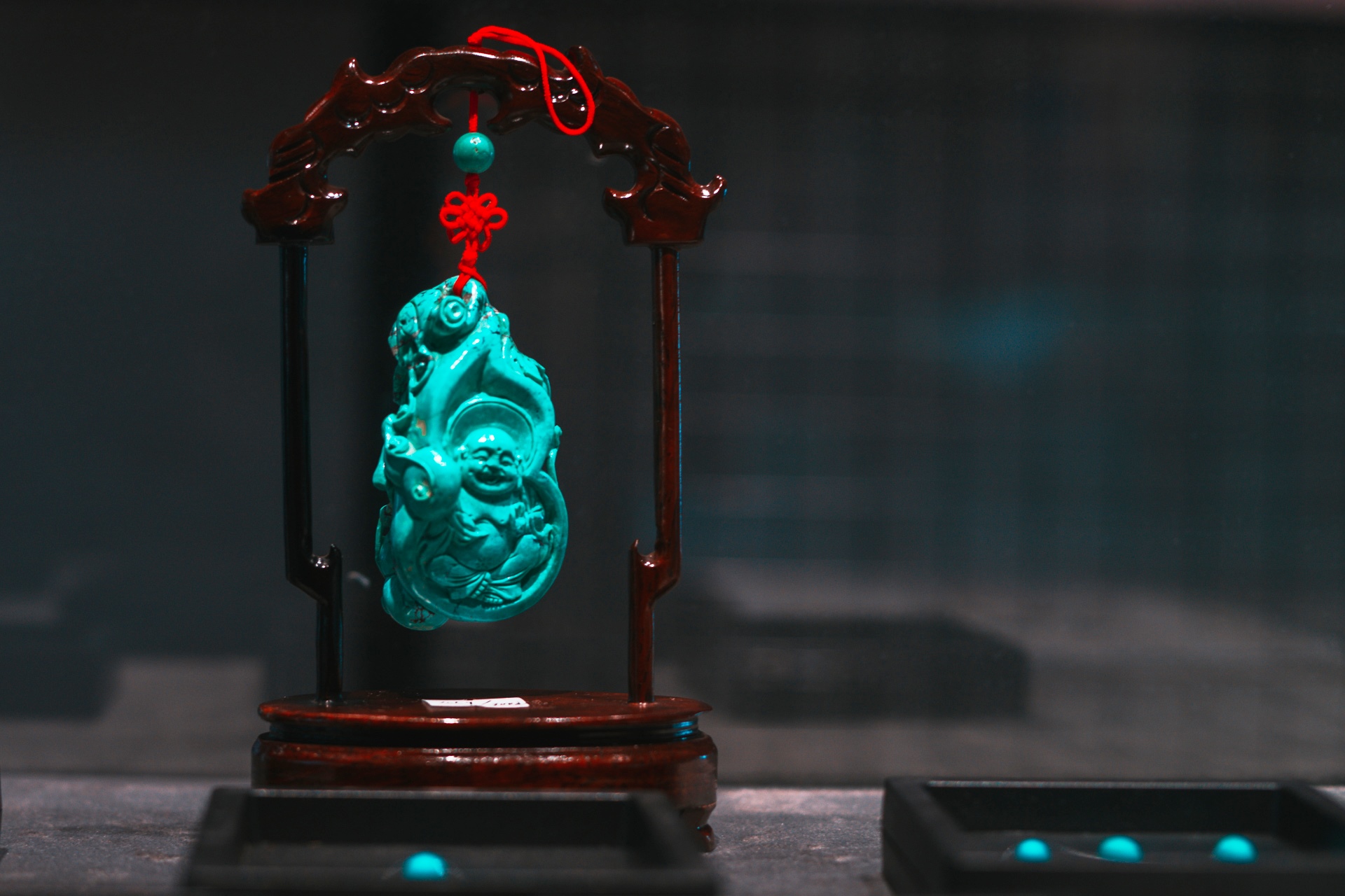 云蓋寺綠松石國家礦山公園綠松石經(jīng)典作品展示