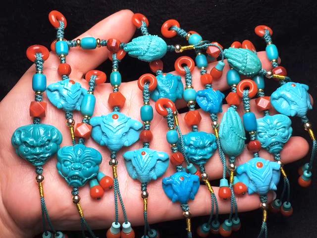 云蓋寺綠松石國家礦山公園綠松石經(jīng)典作品展示