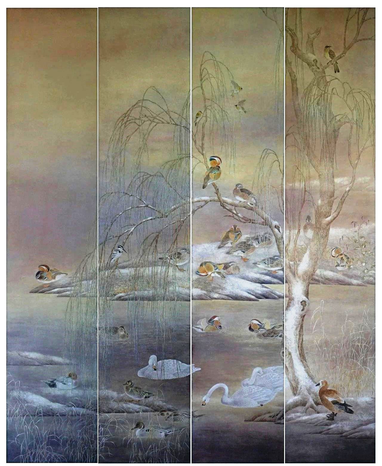 湖北7人入選中國百家100幅中國畫評選展覽