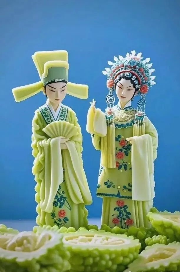 創(chuàng)意版權(quán)作品展示：青瓜遇見國粹