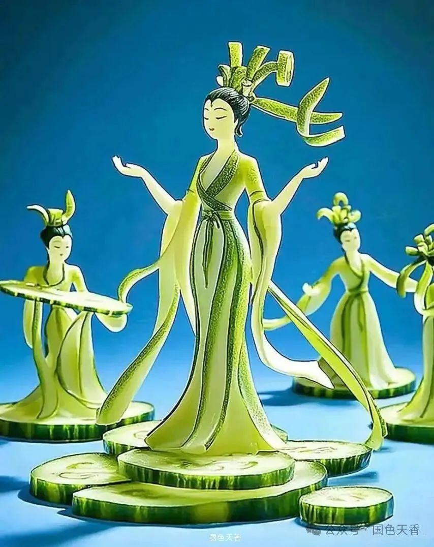 創(chuàng)意版權(quán)作品展示：青瓜遇見國粹