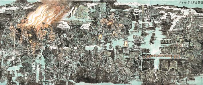 楚文化主題美術創(chuàng)作工程作品展