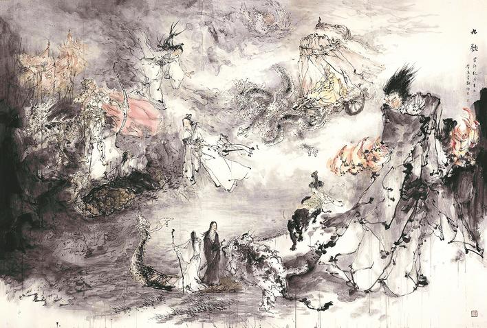 楚文化主題美術創(chuàng)作工程作品展