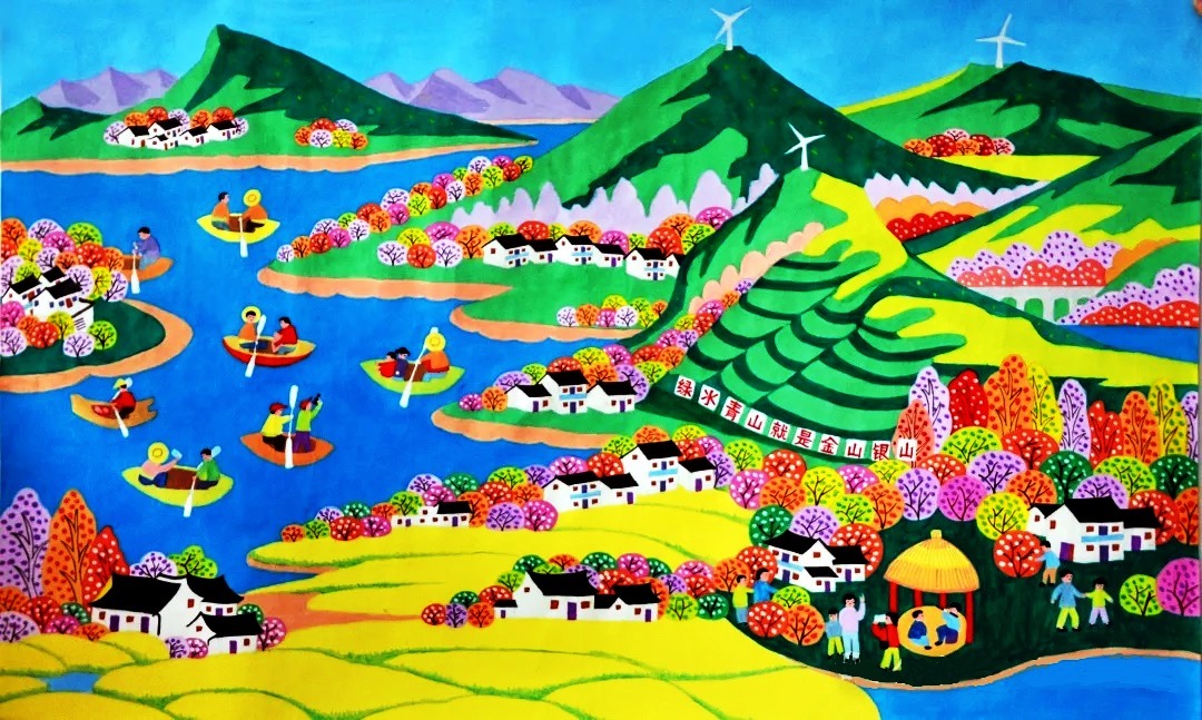 全國(黃岡)農(nóng)民畫展作品(持續(xù)更新中)