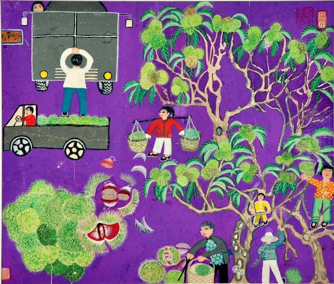 全國（黃岡）農(nóng)民畫展作品（持續(xù)更新中）