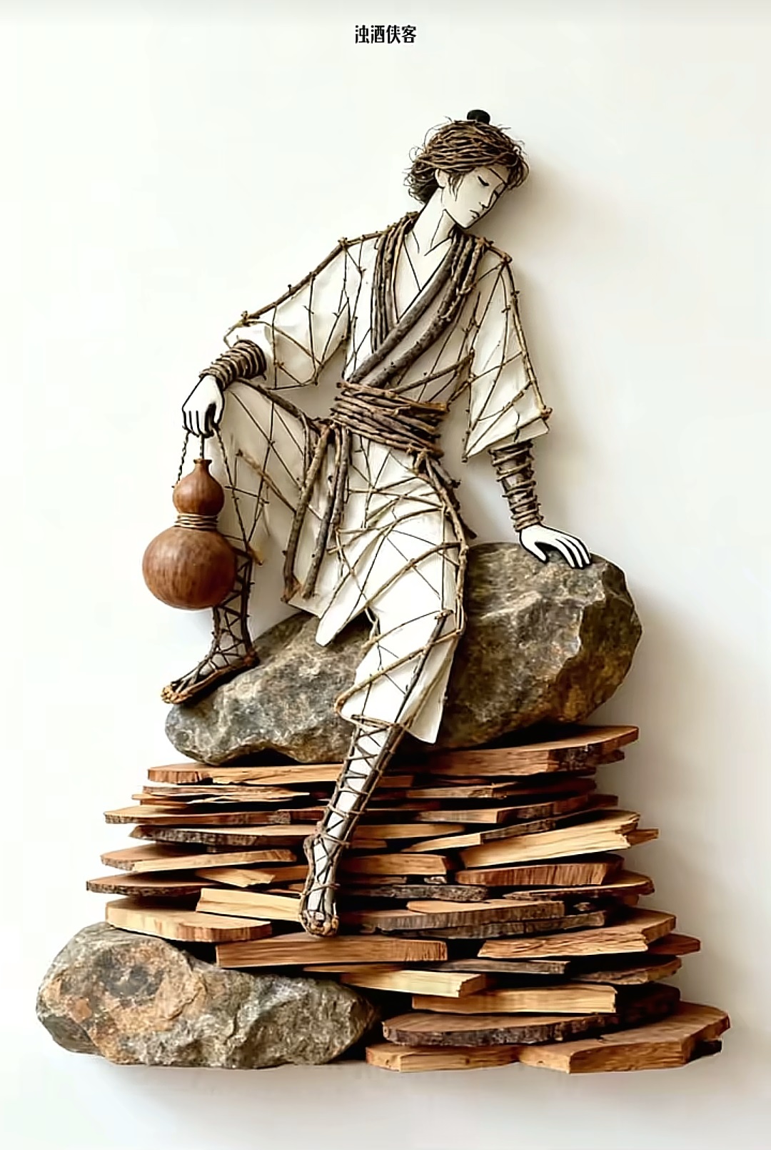 樹(shù)枝畫藝術(shù)欣賞